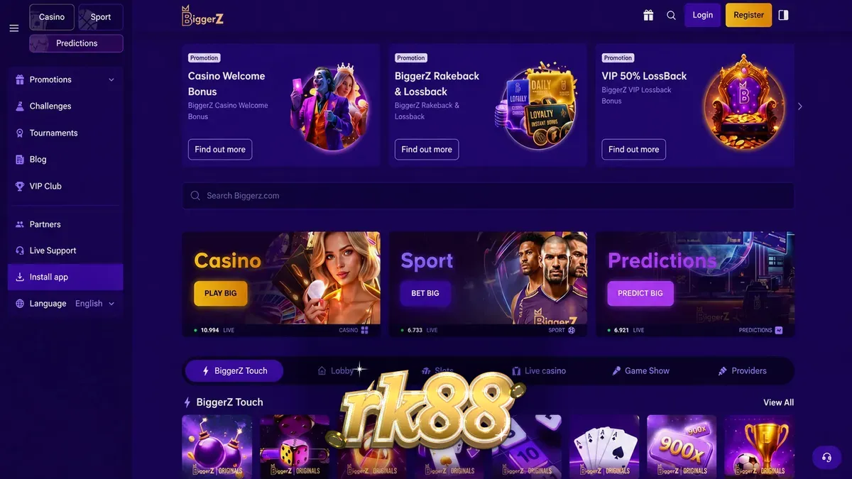 Antarmuka platform taruhan daring yang transparan