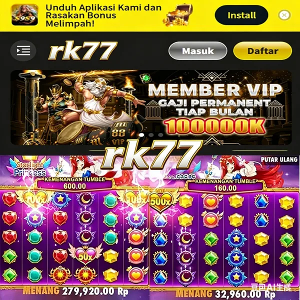 RK77 Slot Anti Rungkad Indonesia